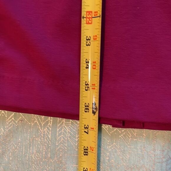 Narciso Rodriguez Mulberry & Black Designer block print dress Size L color block - Picture 13 of 16